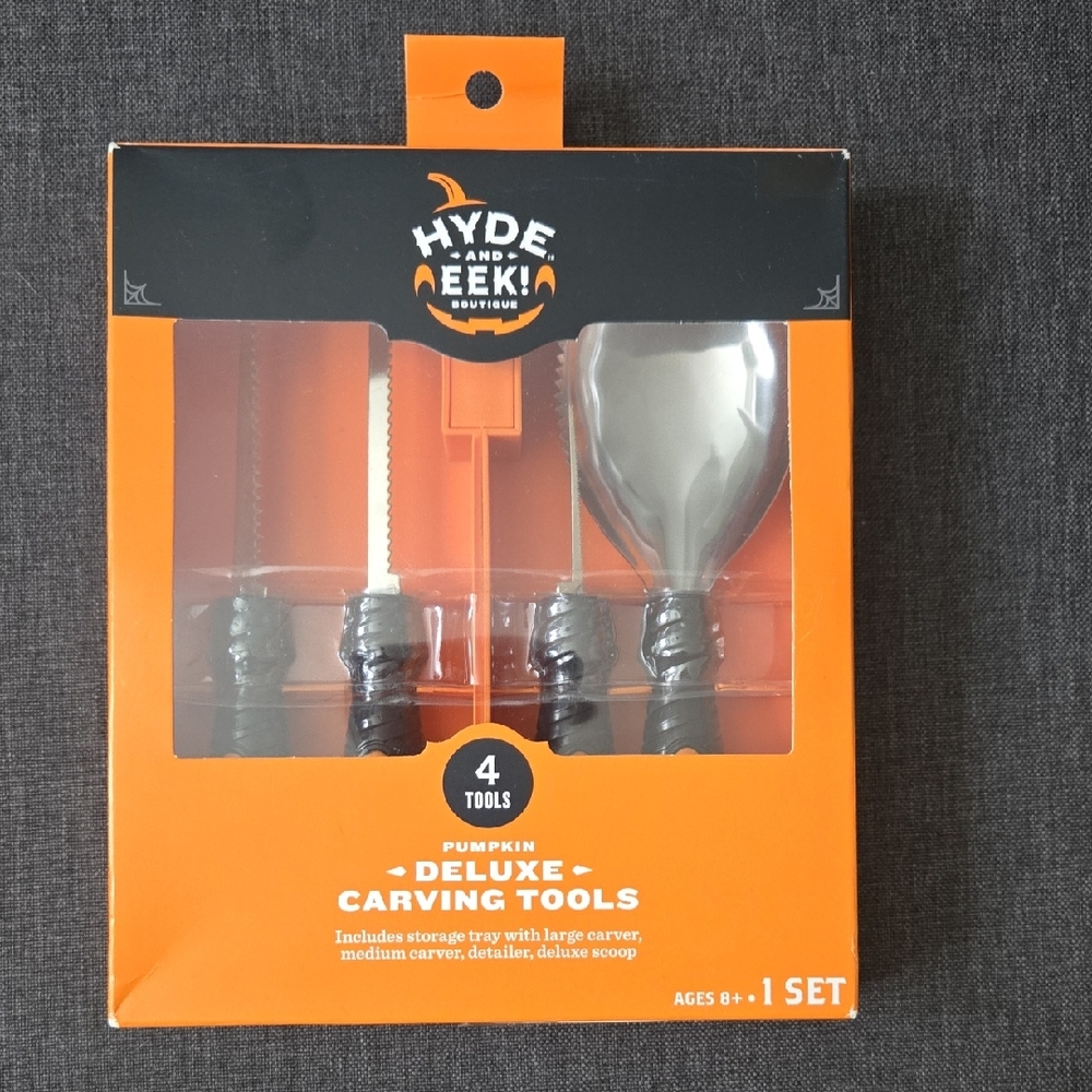 💥HYDE & EEK Deluxe Pumpkin Carving Tools